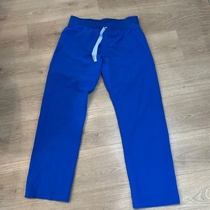 Royal blue figs Livington scrub pants